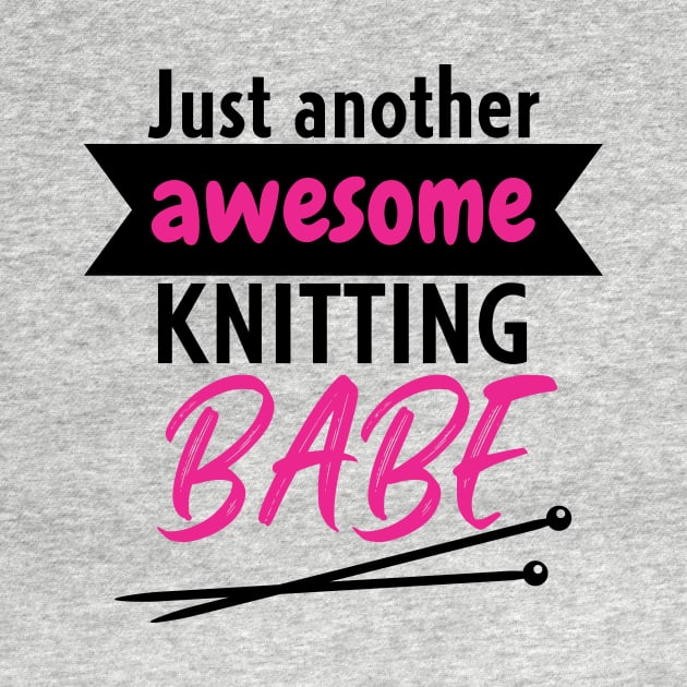 Just another awesome knitting babe by Nice Surprise